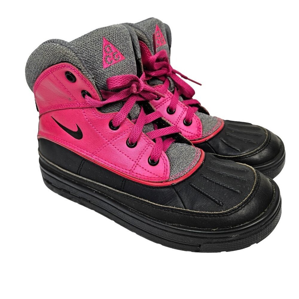 Nike ACG Woodside 2 Pink/Gray/Black Snow Boot 2Y 524877-600